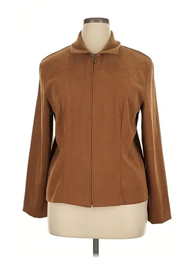 Pre-owned Briggs New York Jacket In Brown