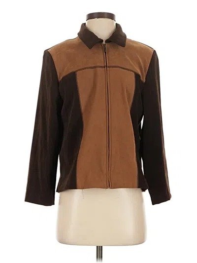 Pre-owned Briggs New York Jacket In Brown