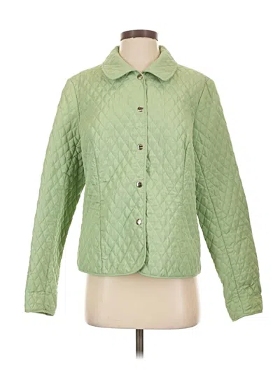 Pre-owned Briggs New York Jacket In Green