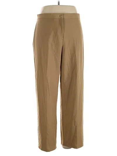 Pre-owned Briggs New York Khaki Pant In Brown
