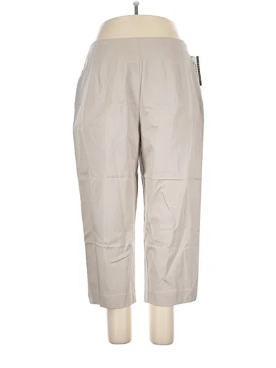 Pre-owned Briggs New York Khaki Pant In Brown