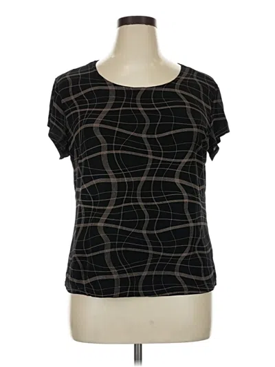 Pre-owned Briggs New York Short Sleeve T-shirt In Black