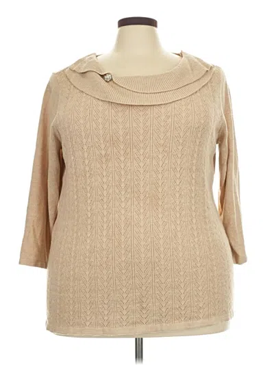 Pre-owned Briggs Pullover Sweater In Brown