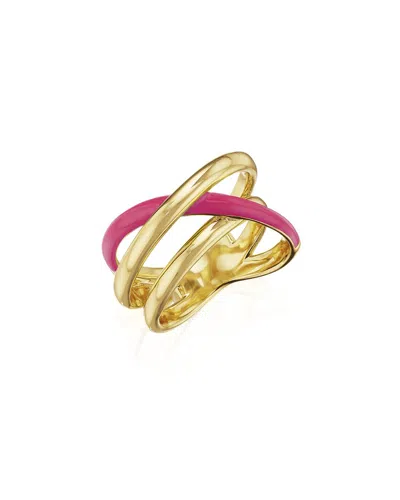 Bright Fuchsia Nyc Silver Statement Ring