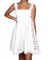 B.right In My Dreams Dress In White In White
