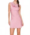 B.right Mirage Mini Dress In Rose In Pink