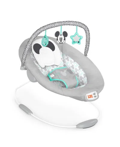 Bright Starts Babies' Mickey Mouse Cloudscapes Comfy Bouncer In Multi