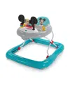 BRIGHT STARTS MICKEY MOUSE TINY TREK WALKER, ORIGINAL BESTIE, 2-IN-1 WALKER