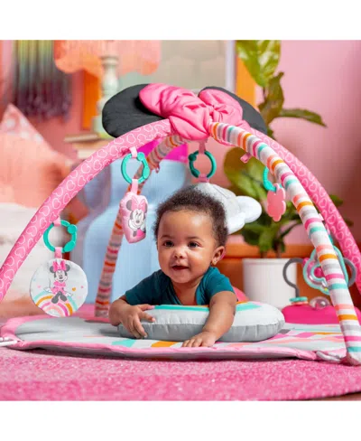 Bright Starts Babies' Minnie Mouse Forever Besties Activity Gym In Multi