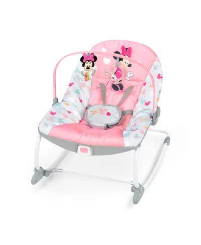 Bright Starts Babies' Minnie Mouse Forever Besties Infant To Toddler Rocker In Multi