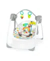 Bright Starts Playful Paradise Portable Swing In Multi
