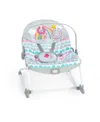 BRIGHT STARTS ROSY RAINBOW INFANT TO TODDLER ROCKER