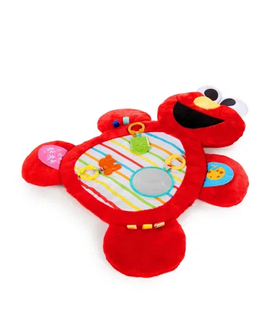 Bright Starts Babies' Tummy-time Elmo Prop Mat In Red