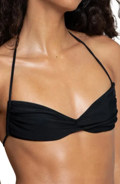 Bright Swimwear Azura Top In Black