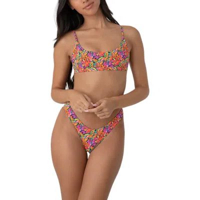 Bright Swimwear Bali Bottom In A Tropical Night