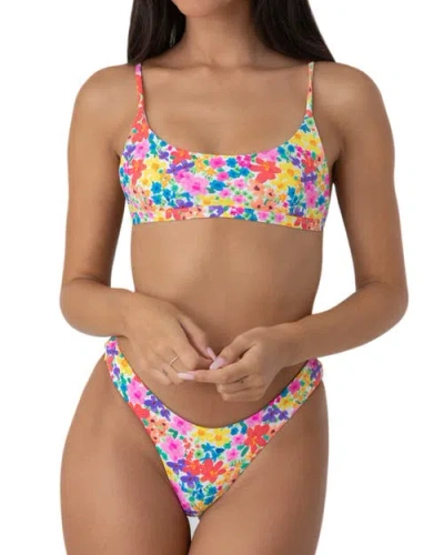 Bright Swimwear Bali Top In Sunset