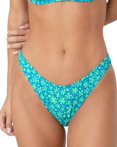 Bright Swimwear Capri Bottom In Ocean Dream