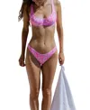 Bright Swimwear Capri Top In Paradise Pink