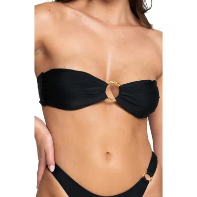 Bright Swimwear Hana Top In Black