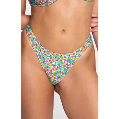 Bright Swimwear Hana Wildflower Bottom In Multi
