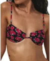 Bright Swimwear Lola Top In Rosebud