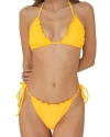 Bright Swimwear Maya Top In Yellow