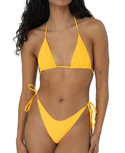 Bright Swimwear Melody Bottom In Yellow
