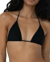 Bright Swimwear Melody Top In Black