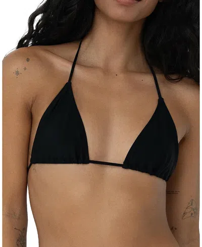 Shop Bright Swimwear Melody Top In Black