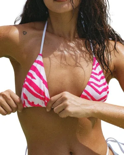 Bright Swimwear Melody Top In Sweet Safari