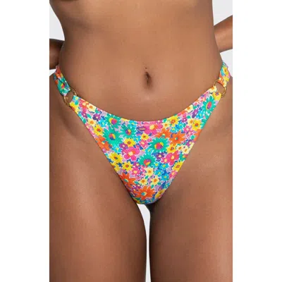 Bright Swimwear Rosa Meadow Bottom In Multi