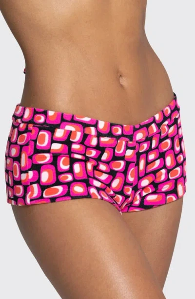 Bright Swimwear Sienna On The Rocks Shorts In Pink