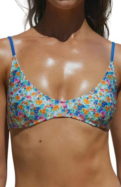 Bright Swimwear Sofie Top In Blue