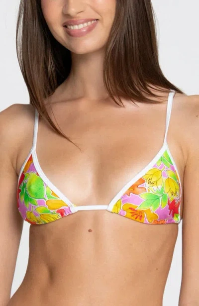 Bright Swimwear Zara Top In Green