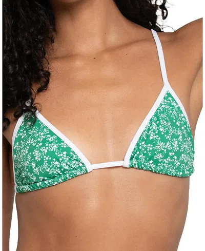 Bright Swimwear Zara Top In Green