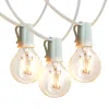 Brightech Ambience Pro 26ft 1w Led Globe String Lights (soft White 2700k) In White