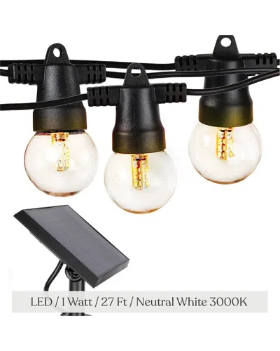BRIGHTECH BRIGHTECH AMBIENCE PRO 27' 12 BULB LED SOLAR POWERED STRING LIGHTS