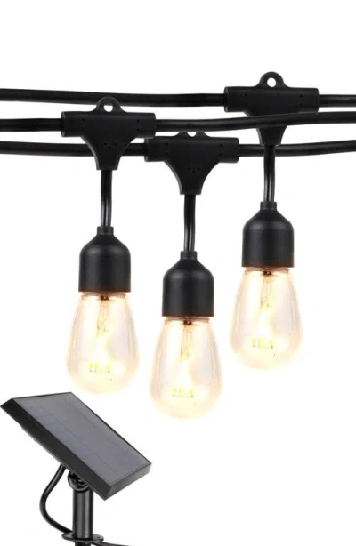 Brightech Ambience Solar Led Hanging String Lights In Black