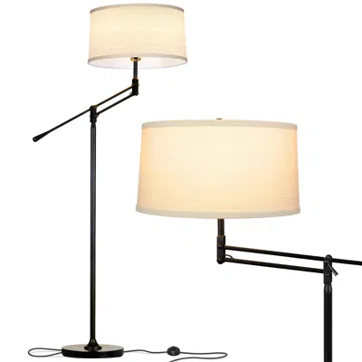 Brightech Ava Led Floor Lamp In Neutral