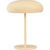 Brightech Ayla 15" Dimmable Led Table Lamp In Yellow Beige Finish In Yellow