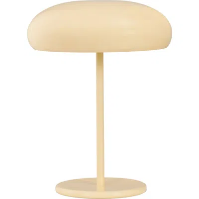Brightech Ayla 15" Dimmable Led Table Lamp In Yellow Beige Finish