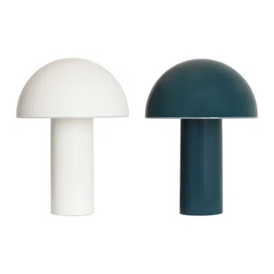 Brightech Celia Led Desk Lamp Bundle, Set Of 2 Lamps In Blue