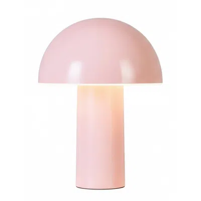 Brightech Celia Led Table Lamp In Pink