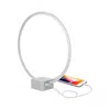 Brightech Circle Led Table Lamp With Usb Port