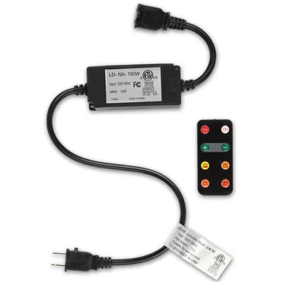 Brightech Dimmer With Remote For 's Ambience Pro Led String Lights In Black
