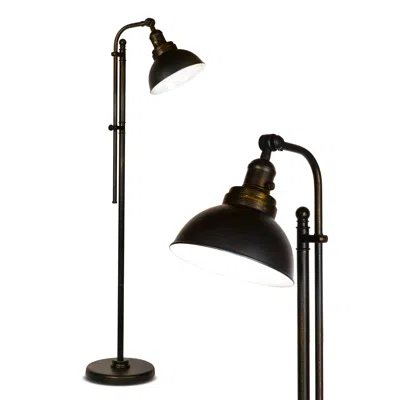 Brightech Dylan Led Floor Lamp In Black