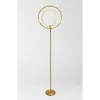 Brightech Eclipse 79' Led Industrial Dimmable Floor Lamp With 2 Height Adjustable Orbital Heads In Antique Brass