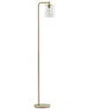 Brightech Elizabeth Brass Led Floor Lamp In Brass