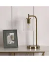 Brightech Elizabeth Led Wireless Charging Table Lamp In Brass