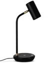 Brightech Ezra Black Led Table Lamp In Black